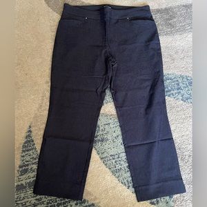 XXL Navy Hilary Radley Modern Fit Cigarette Pant